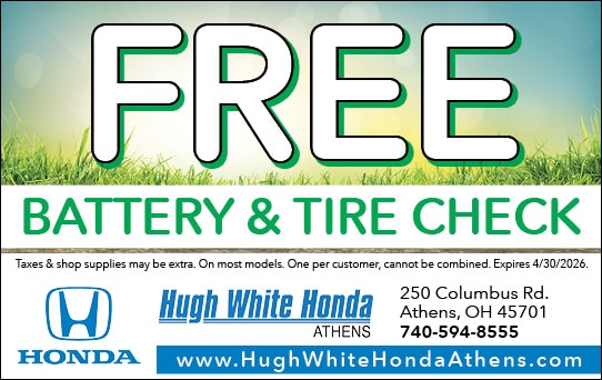 Free Battery and Tire Check