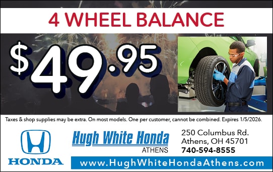 $49.95 4-Wheel Balance