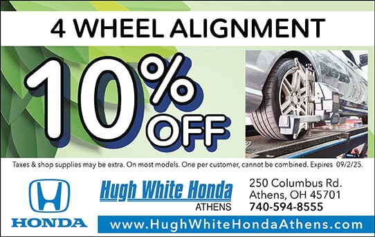 10% Off 4-Wheel Alignment