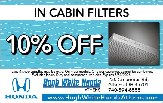 10% Off In Cabin Filters