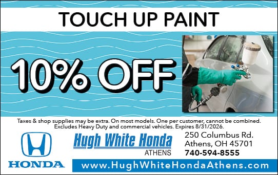 10% Off Touch-Up Paint