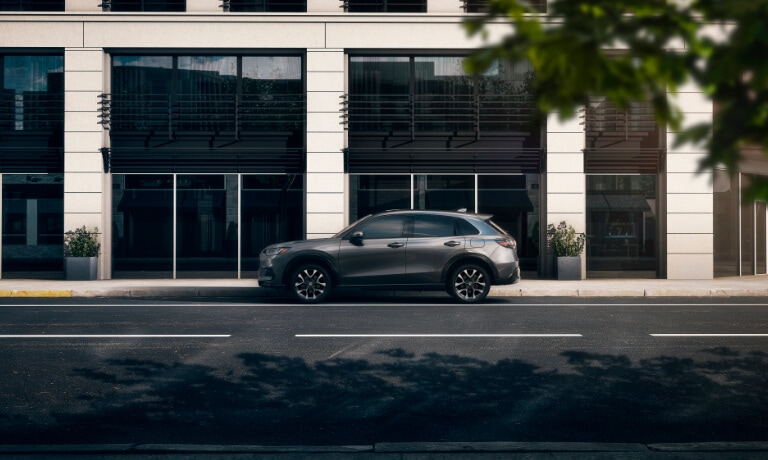 2026 Honda HR-V parked outside office building
