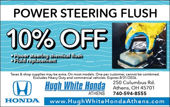 10% Off Power Steering Flush