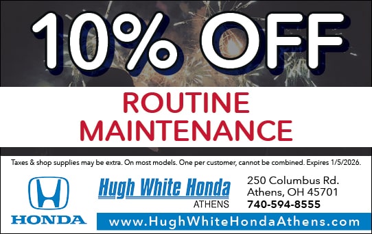 10% Off Routine Maintenance