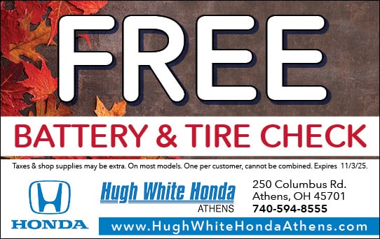 Free Battery and Tire Check