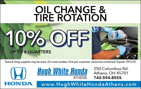 10% Off Oil Change and Tire Rotation