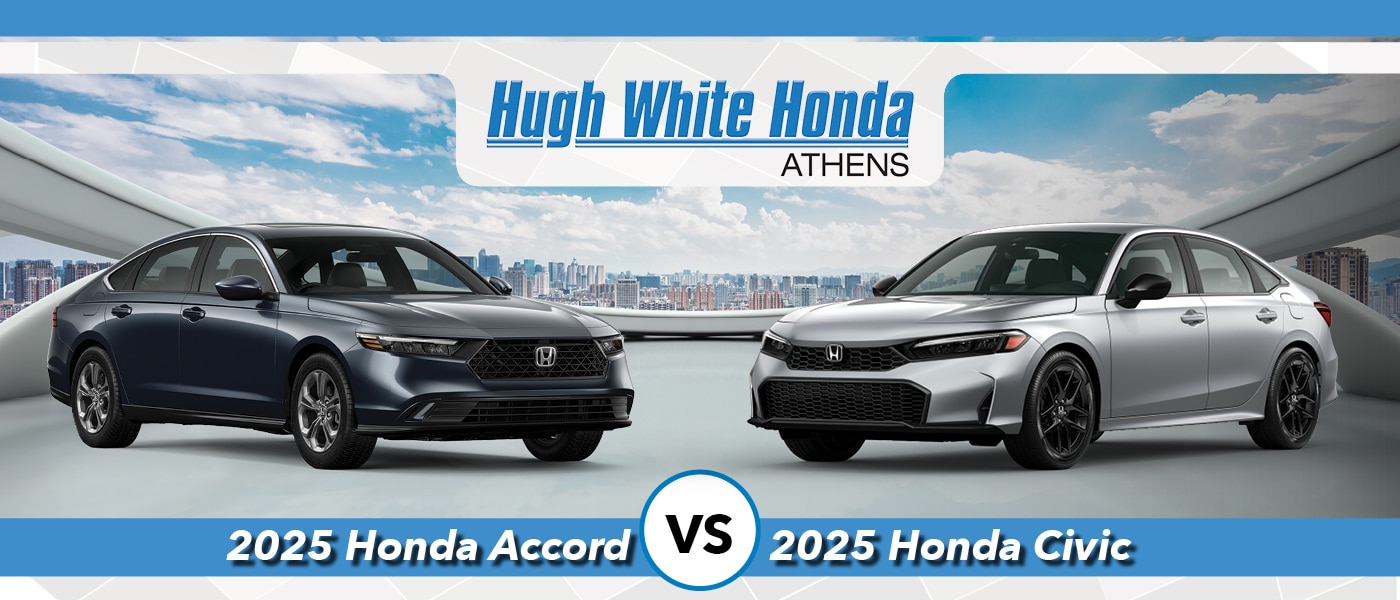 2025 Honda Accord vs. 2025 Honda Civic