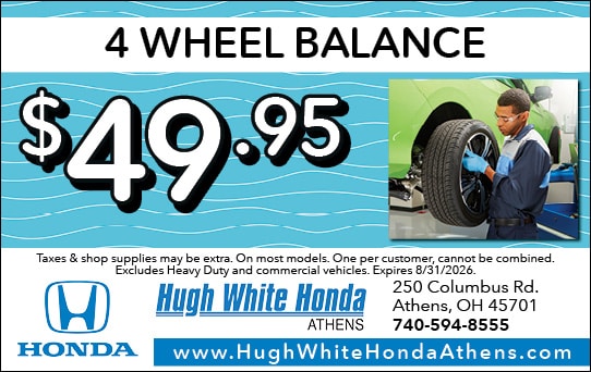 $49.95 4-Wheel Balance