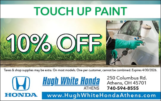10% Off Touch-Up Paint