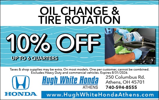 10% Off Oil Change and Tire Rotation
