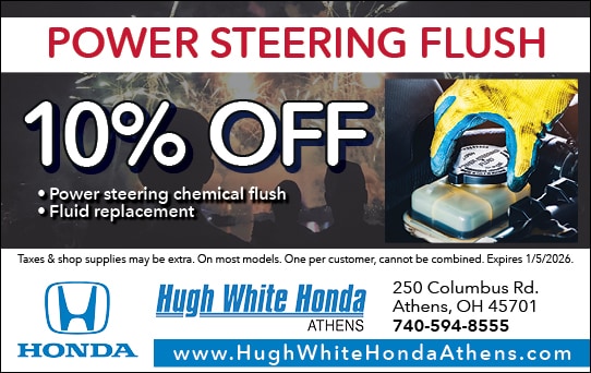 10% Off Power Steering Flush