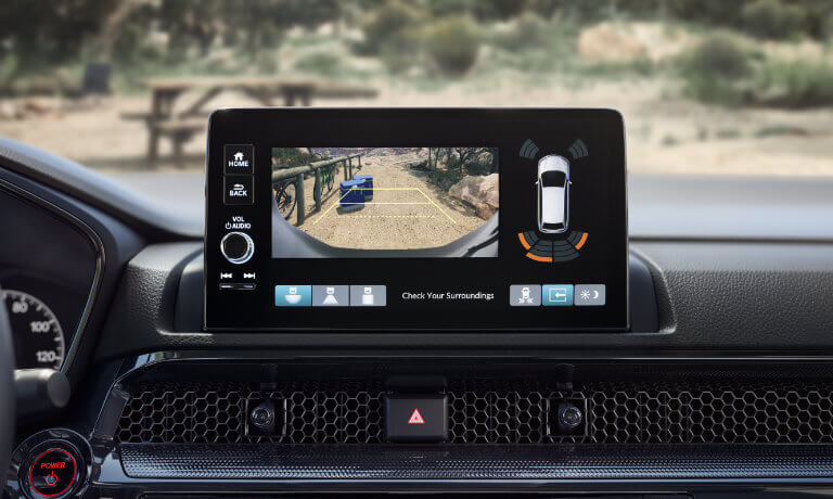 2024 Honda CR-V infotainment system and backup camera