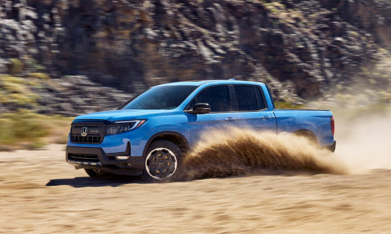 2025 Honda Ridgeline offroading in sand