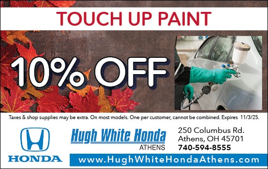 10% Off Touch-Up Paint