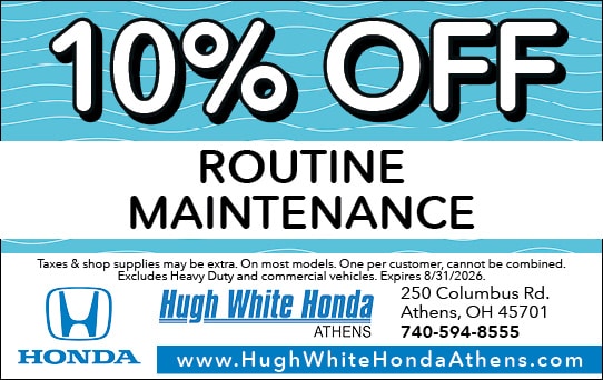 10% Off Routine Maintenance