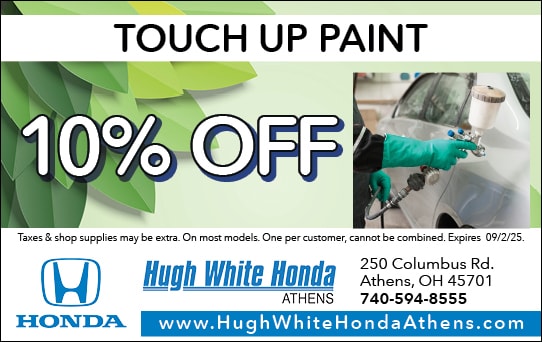10% Off Touch-Up Paint