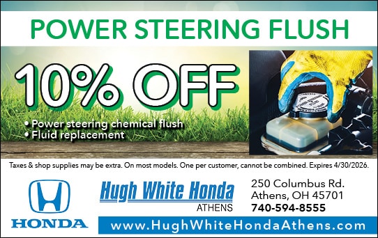 10% Off Power Steering Flush