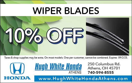 10% Off Wiper Blades