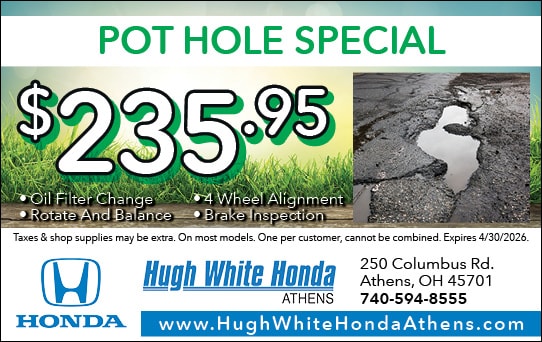 $235.95 Pot Hole Special