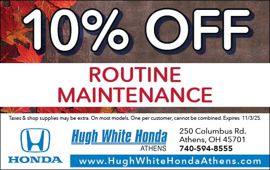 10% Off Routine Maintenance