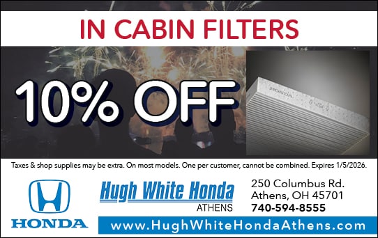 10% Off In Cabin Filters