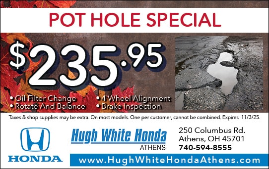 $235.95 Pot Hole Special