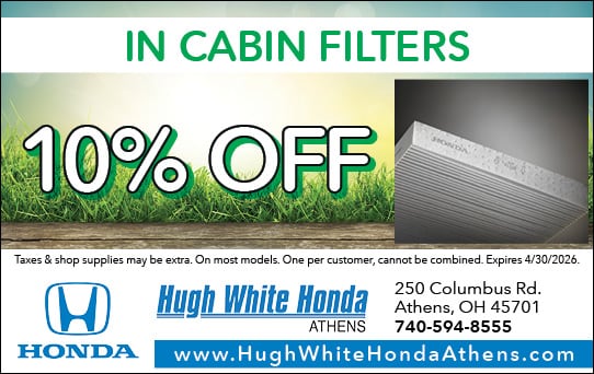 10% Off In Cabin Filters