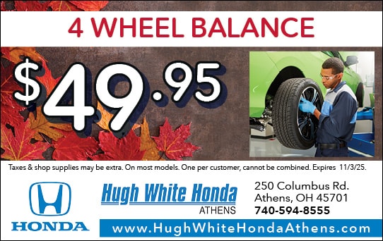 $49.95 4-Wheel Balance
