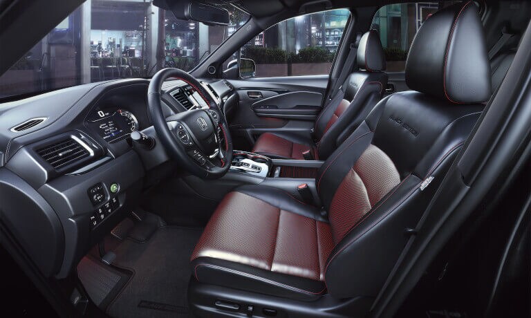 2023 Honda Ridgeline interior front seating
