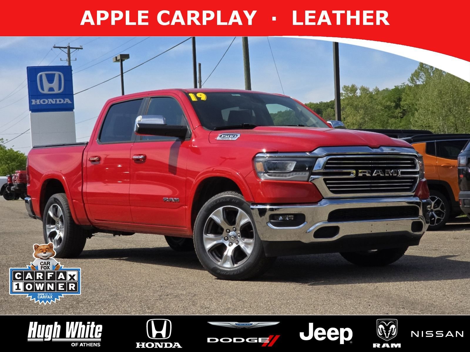 2019 RAM 1500 Laramie 4x4 Crew Cab 5'7's photo