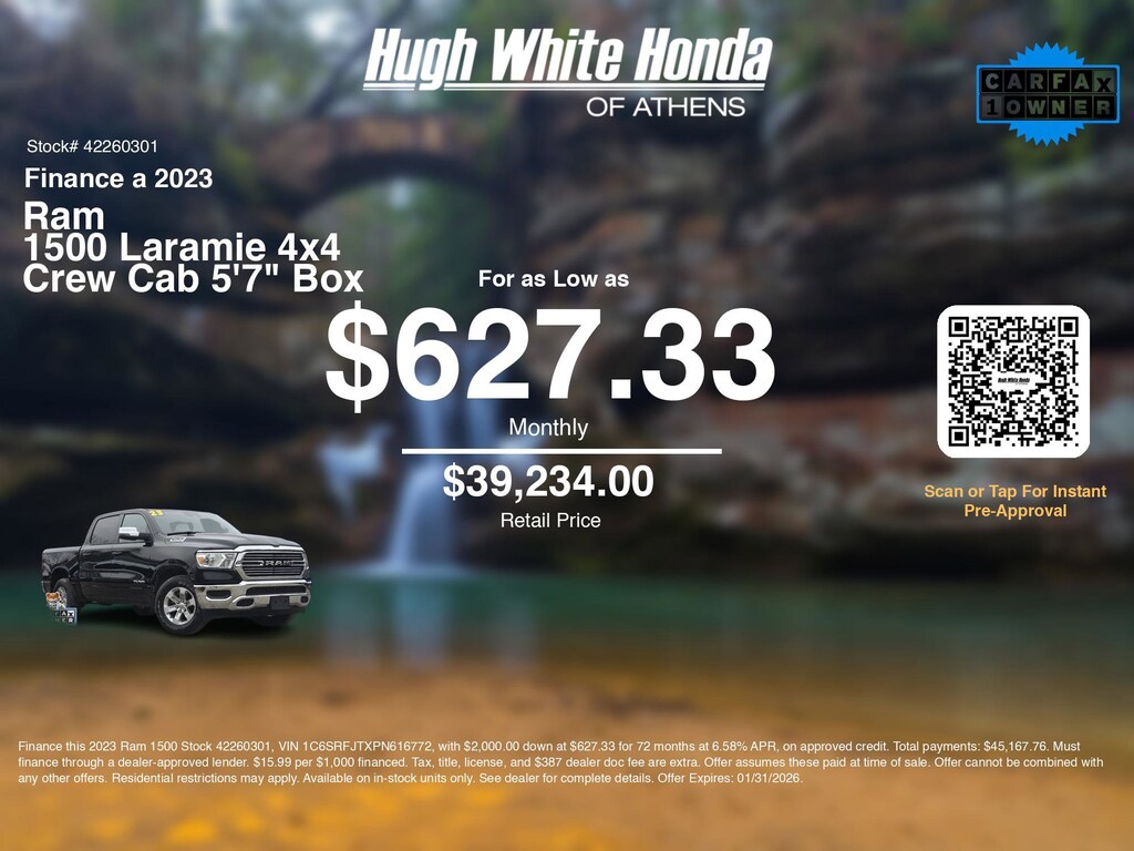 Used 2023 Ram 1500 Laramie Truck Crew Cab