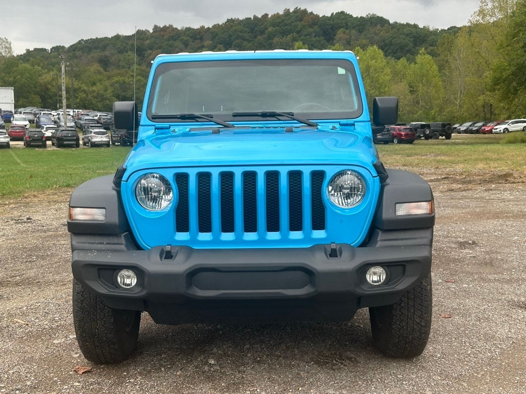 Used 2021 Jeep Wrangler Unlimited Sport with VIN 1C4HJXDN1MW627758 for sale in Athens, OH