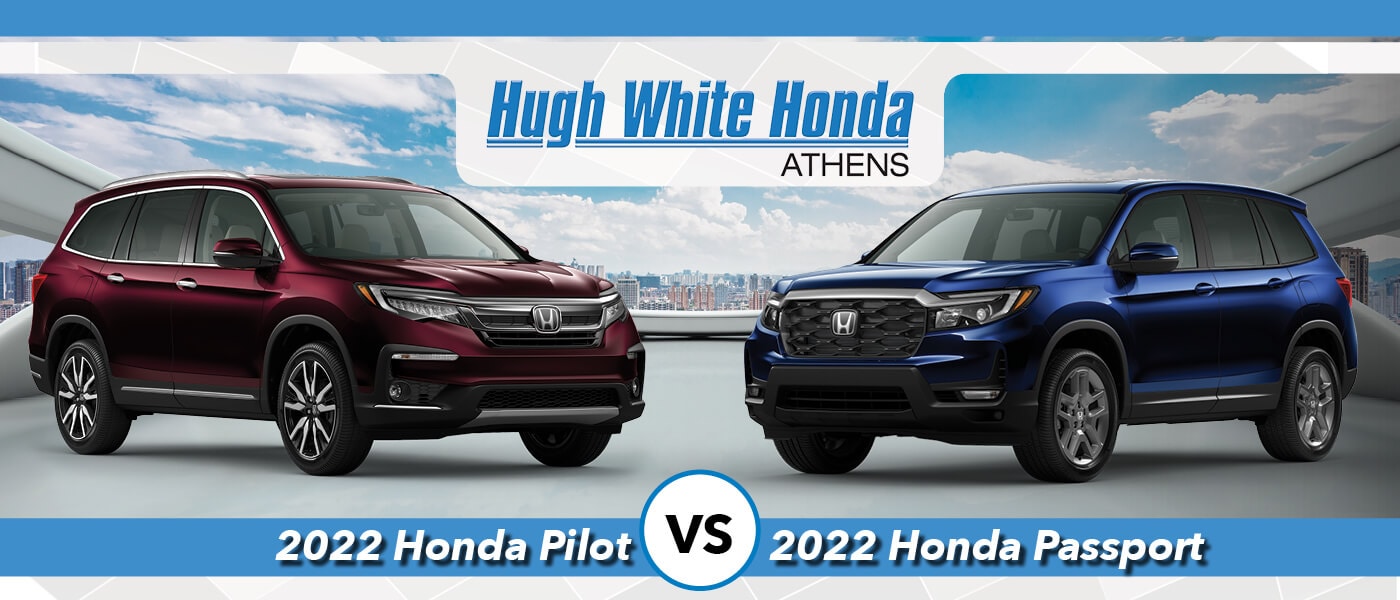 2022 Honda Pilot vs. Passport