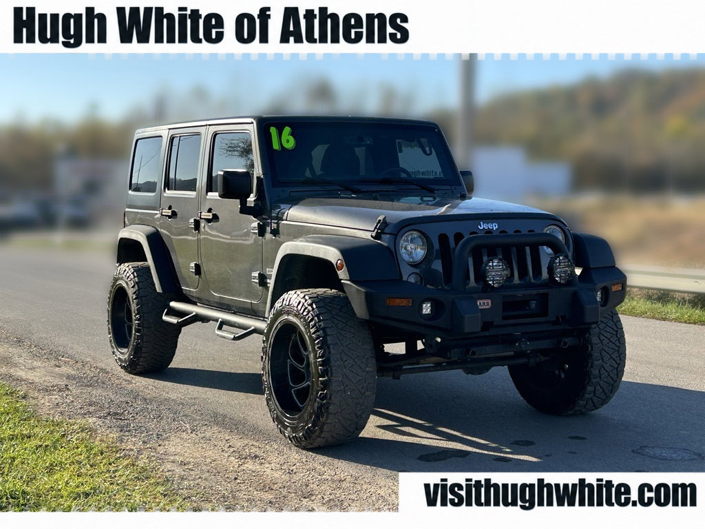Used 2016 Jeep Wrangler JK Unlimited Sport 4X4 SUV
