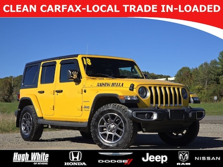 2018 Jeep Wrangler Unlimited Sahara 4x4 SUV