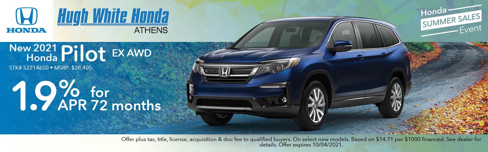 Honda Dealership Athens, OH Hugh White Honda