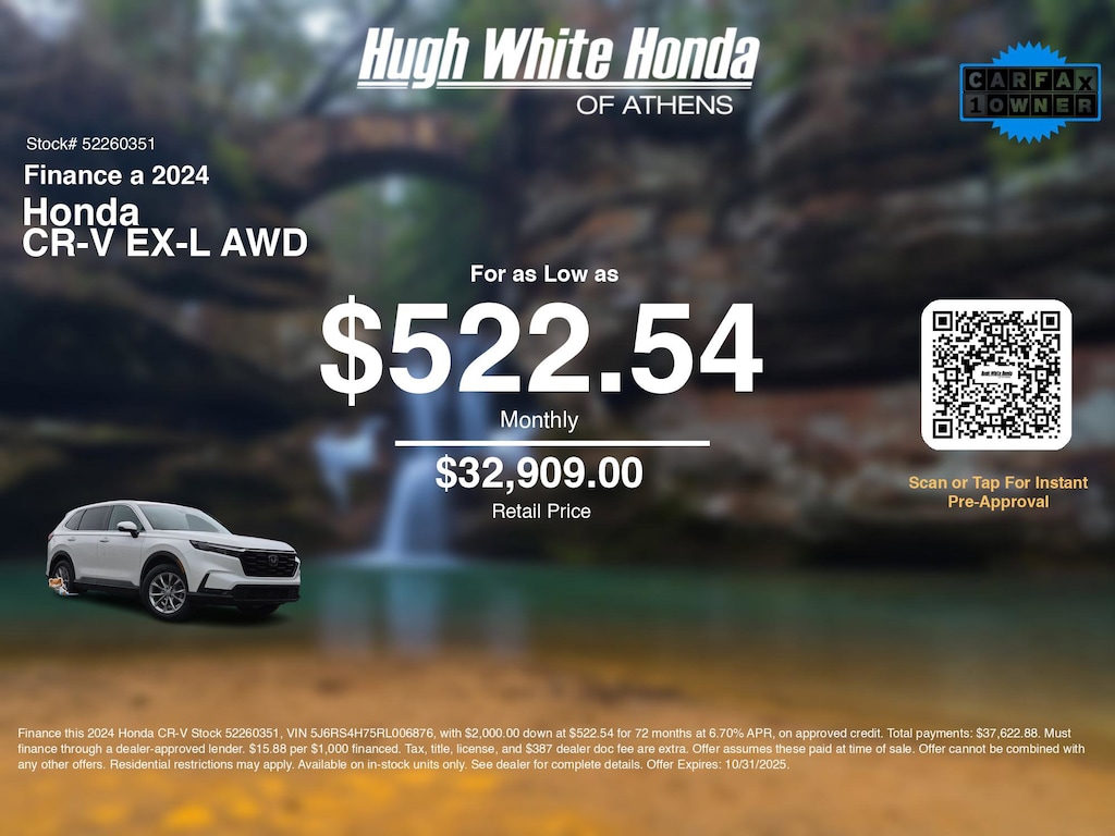 Used 2024 Honda CR-V EX-L SUV