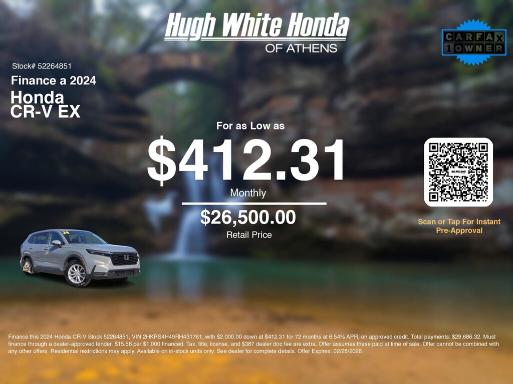 Used 2024 Honda CR-V EX SUV