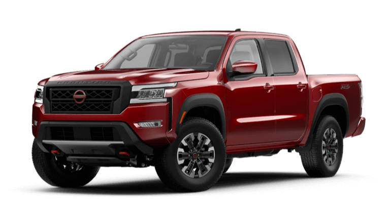 2022 Nissan Frontier PRO-4X in Cardinal Red