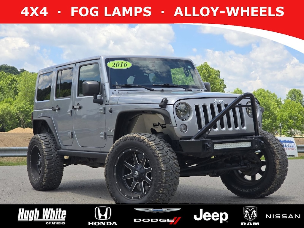 Used 2016 Jeep Wrangler JK Unlimited Rubicon 4x4 SUV