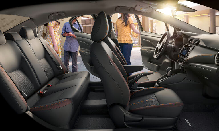 2021 Nissan Versa interior sideview