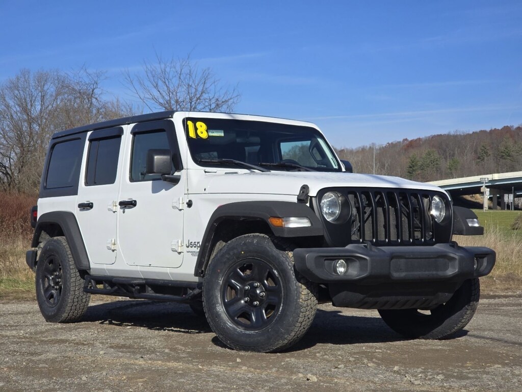 Used 2018 Jeep Wrangler Unlimited Sport 4x4 SUV