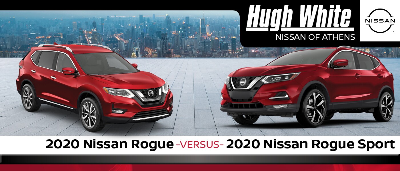 2020 Nissan Rogue vs. Rogue Sport | Hugh White Nissan