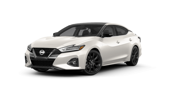 2021 Nissan Maxima SR in Pearl White