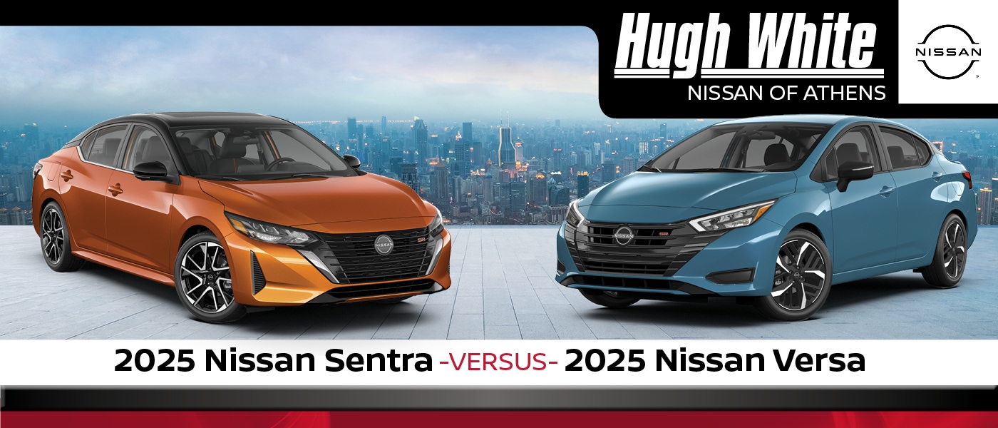 2025 Nissan Sentra vs. 2025 Nissan Versa