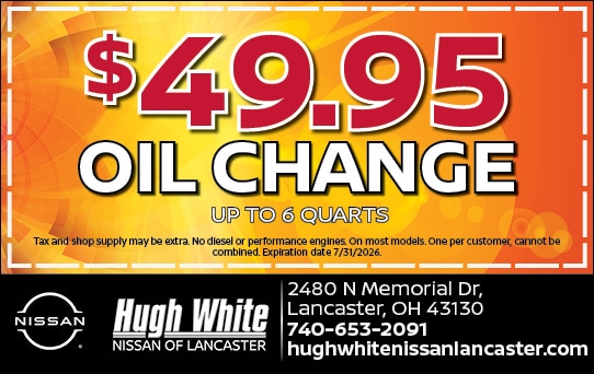 $49.95 Oil Change