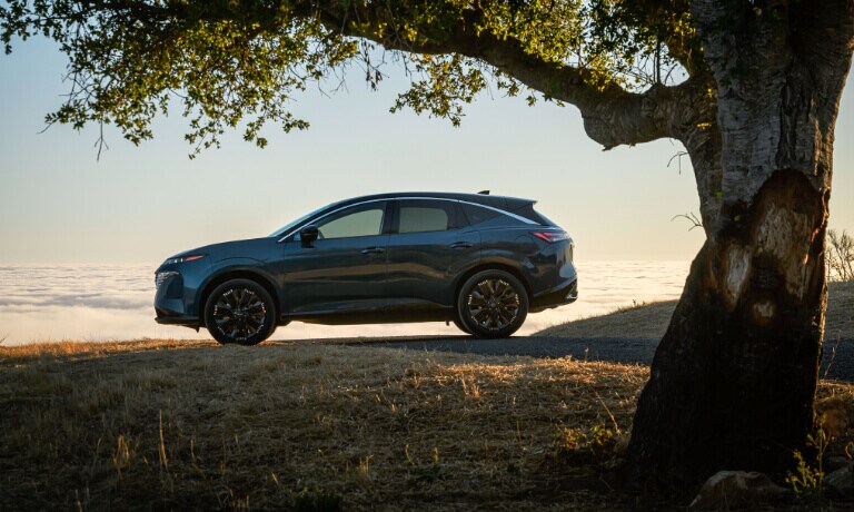 2025 Nissan Murano parked by a tree