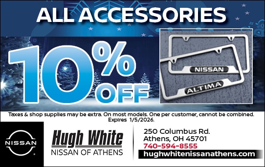 10% Off All Accessories