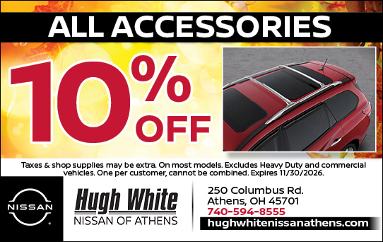10% Off All Accessories