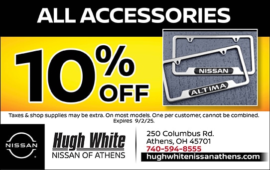 10% Off All Accessories